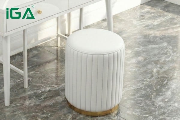 Ghế trang điểm tròn