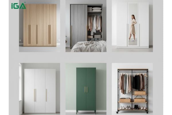 các loại tủ quần áo