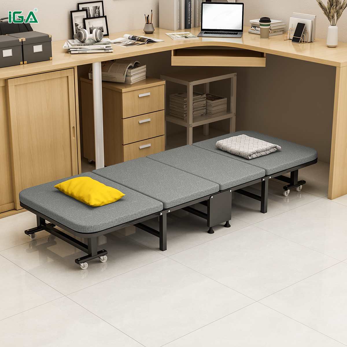 Giường ngủ thông minh gấp nhỏ dễ dàng di chuyển - GM64