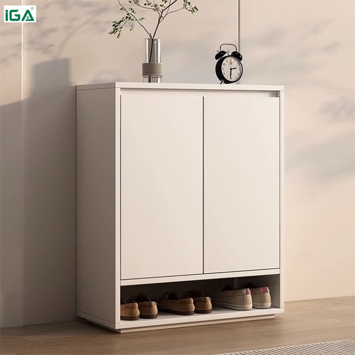 Tủ kệ đựng giày dép làm từ gỗ công nghiệp