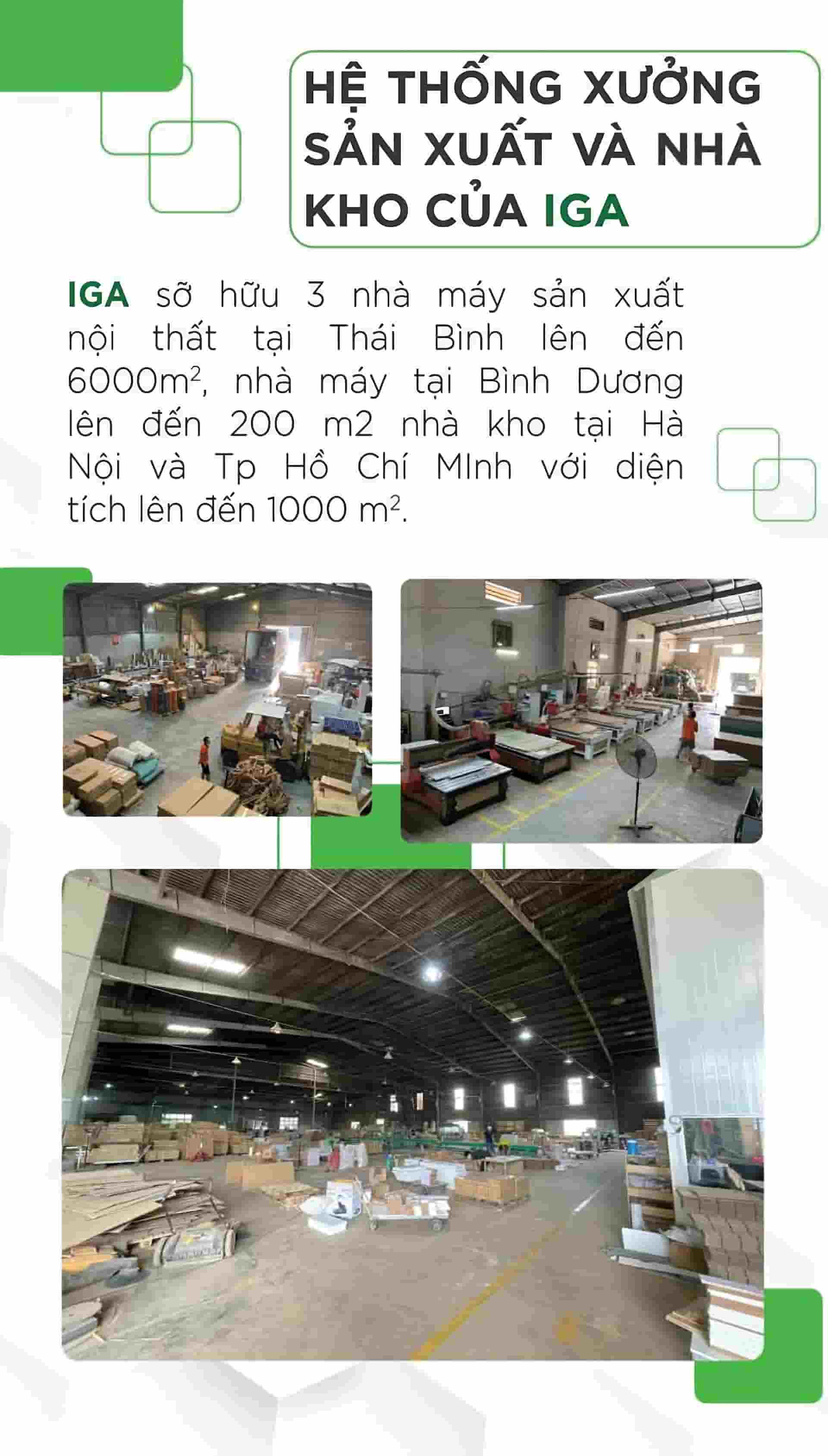 Hồ sơ năng lực xưởng IGA Việt Nam