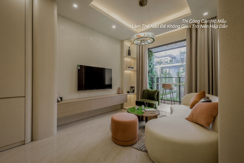 Bí Mật Thi Công Căn Hộ Mẫu: Làm Thế Nào Để Không Gian Trở Nên 