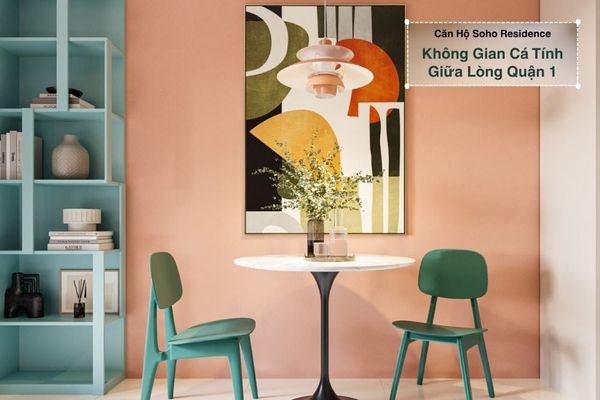 Căn Hộ Soho Residence Thiết Kế Đẹp: Không Gian Cá Tính Giữa Lòng Quận 1