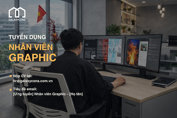 [Tuyển dụng] – Nhân viên Graphic