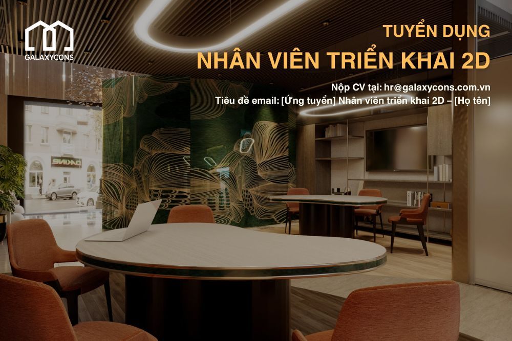 [Tuyển dụng] – Nhân viên Triển khai 2D