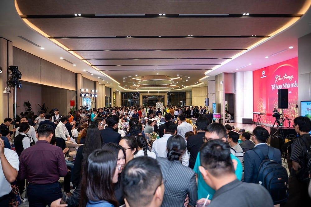 Galaxycons Hân Hạnh Đồng Hành Cùng Vạn Xuân Group Khai Trương Tổ Hợp Nhà Mẫu Dự Án Happy One Mori