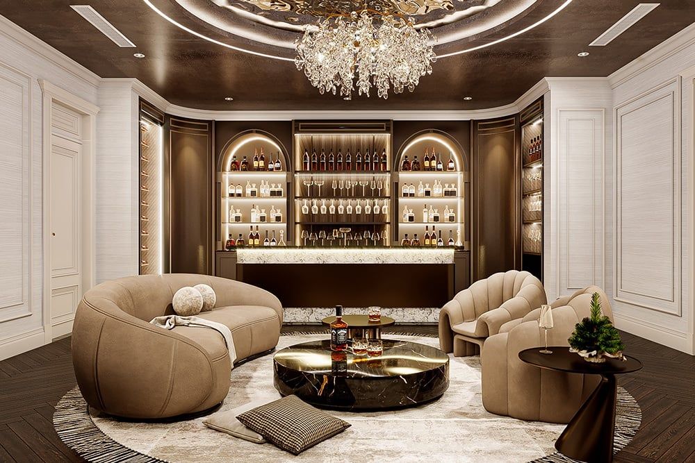 Nội thất Neoclassic: Triết lý ‘sang trọng kín đáo’ và tỷ lệ vàng nâng tầm đẳng cấp cho ngôi nhà | Galaxycons