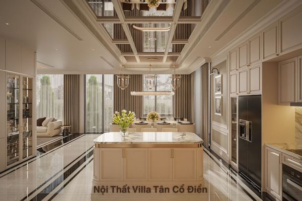 Nội thất villa tân cổ điển: Lựa Chọn Thế Nào Để Không Gian Sang Trọng Không Lỗi Thời | Galaxycons