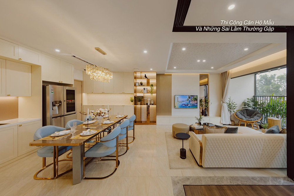 Thi Công Căn Hộ Mẫu Dự Án: Sai Lầm Trong Thi Công Khiến Chủ Đầu Tư Mất Khách| Galaxycons