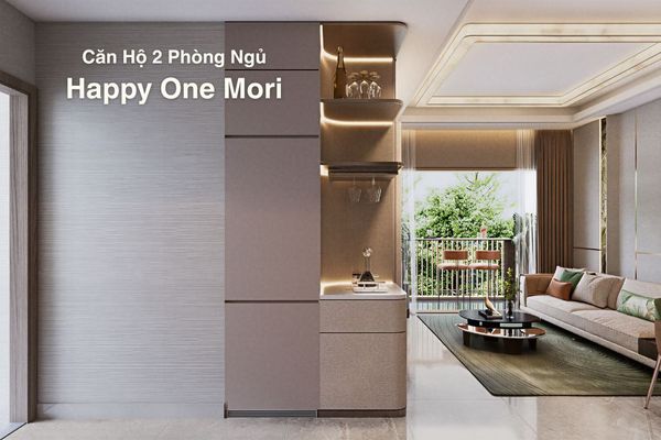 Modern Tropical: Thiết Kế Căn Hộ 2 Phòng Ngủ Happy One Mori - Không Gian Sống Đầy Cảm Hứng Cho Gia Đình Trẻ | Galaxycons