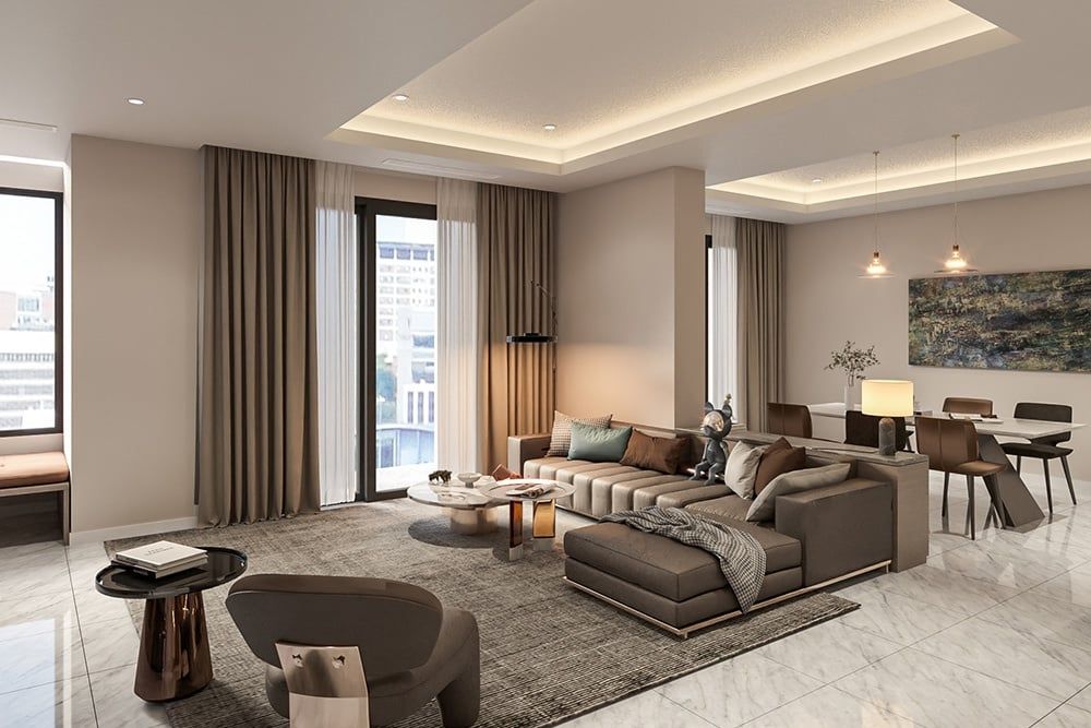 Thiết kế nội thất căn hộ tối ưu công năng và thẩm mỹ