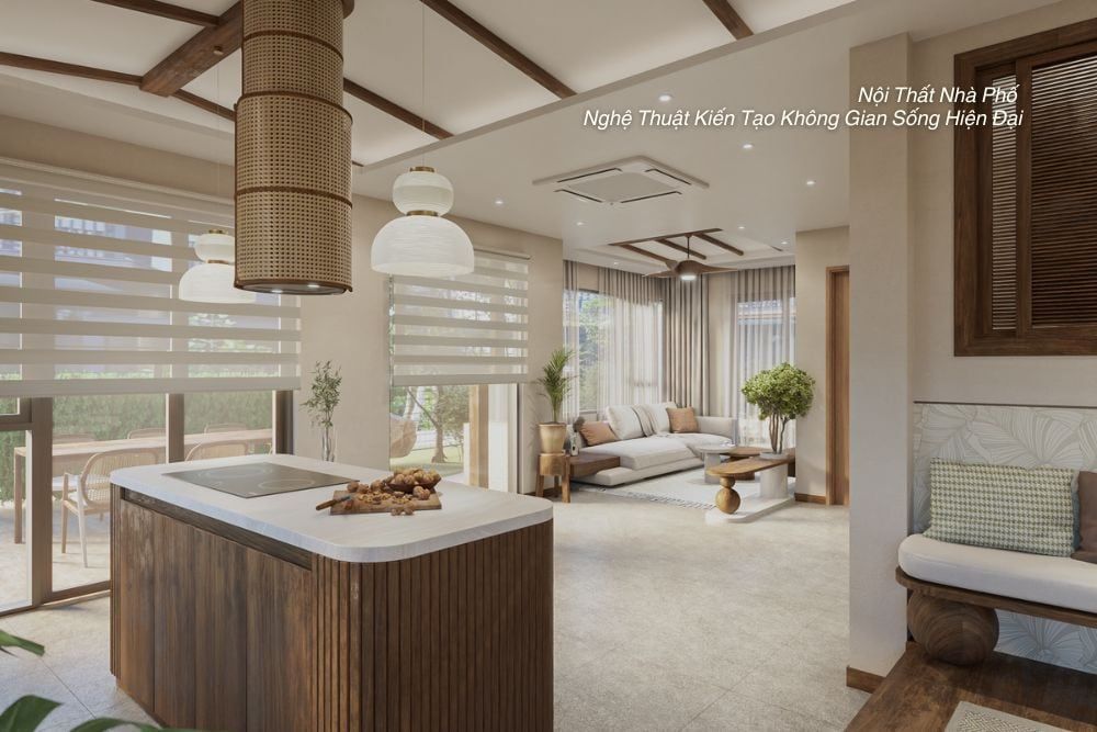 Thiết Kế Nội Thất Nhà Phố – Nghệ Thuật Kiến Tạo Không Gian Sống Hiện Đại 2026
