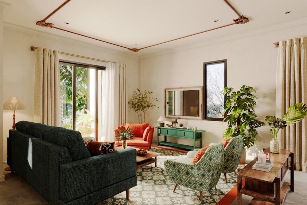 Thiết kế villa mang hơi hướng Tropical Indochine: Bản Giao Hưởng Màu Sắc Định Hình Lifestyle Năng Động