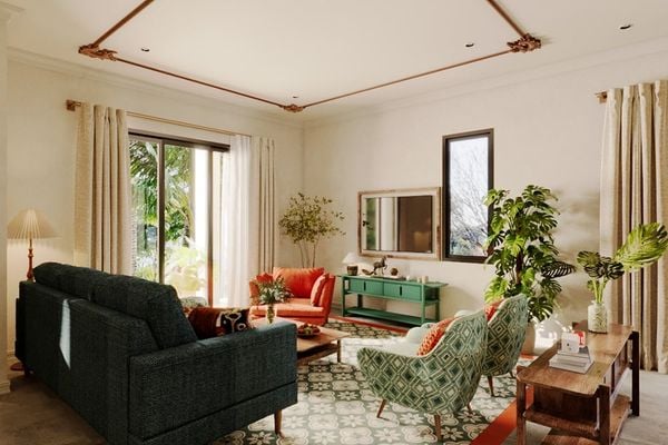 Thiết kế villa mang hơi hướng Tropical Indochine: Bản Giao Hưởng Màu Sắc Định Hình Lifestyle Năng Động