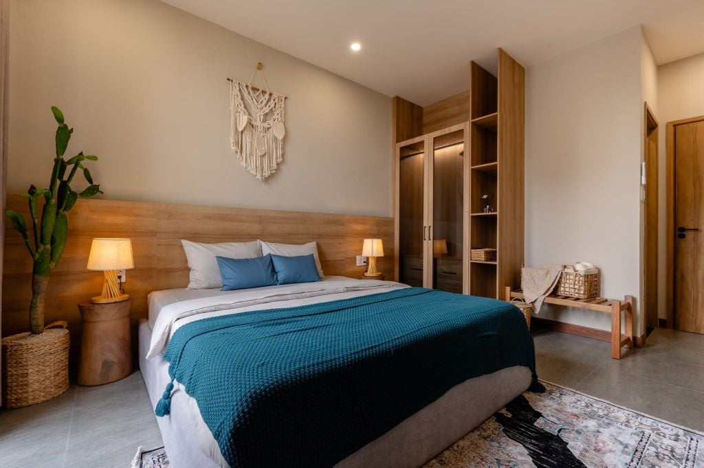 Giải pháp không gian sinh hoạt chung thoáng đãng trong thiết kế villa Tropical của Galaxycons