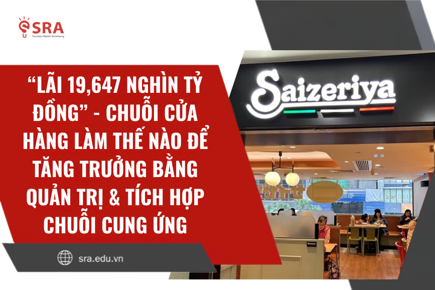 “Lãi 19,647 nghìn tỷ đồng” - Chuỗi cửa hàng làm thế nào để tăng trưởng bằng quản trị & tích hợp chuỗi cung ứng?