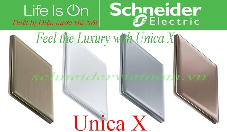 Bảng giá công tắc ổ cắm Unica X Schneider 2025 - Chính hãng, Giá tốt