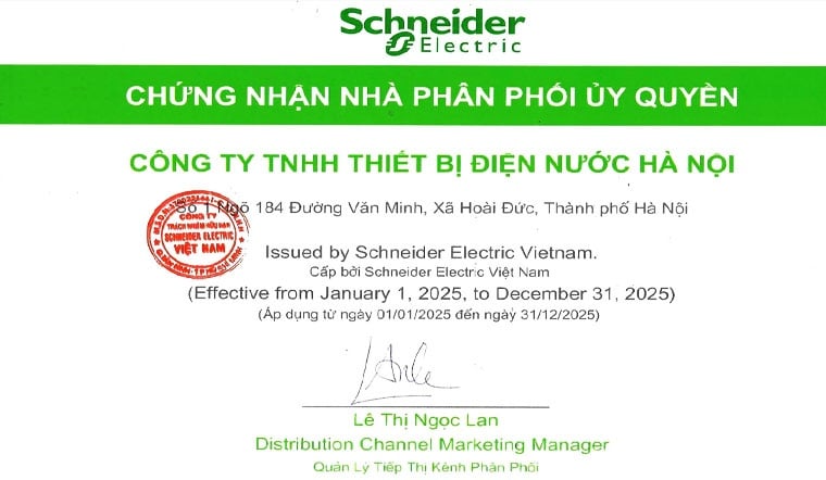 Cách xác minh Nhà phân phối cấp 1 Schneider Electric chính hãng tại Việt Nam