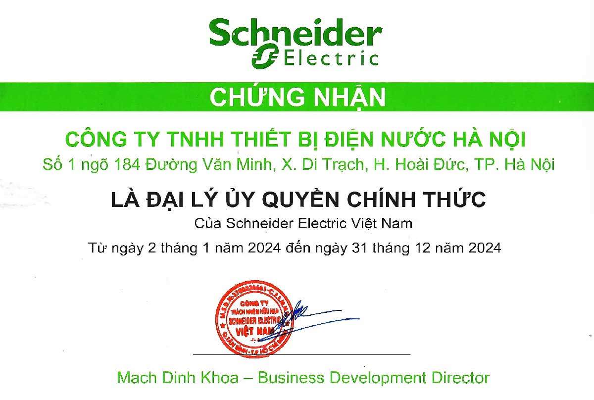 Schneider Electric thông báo điều chỉnh bảng giá sản phẩm từ 15/01/2026
