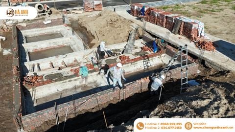 ⚡ GIAI ĐOẠN LÀM MÓNG – THỜI ĐIỂM VÀNG ĐỂ THI CÔNG BÃI TIẾP ĐỊA CHỐNG SÉT