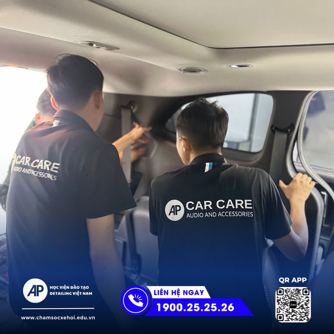 ĐỌC KỸ TRƯỚC KHI “ĐỐT TIỀN”: Một lộ trình – hai kỹ năng kiếm tiền Combo Detailing + Điện nội thất ô tô 😎🛠️