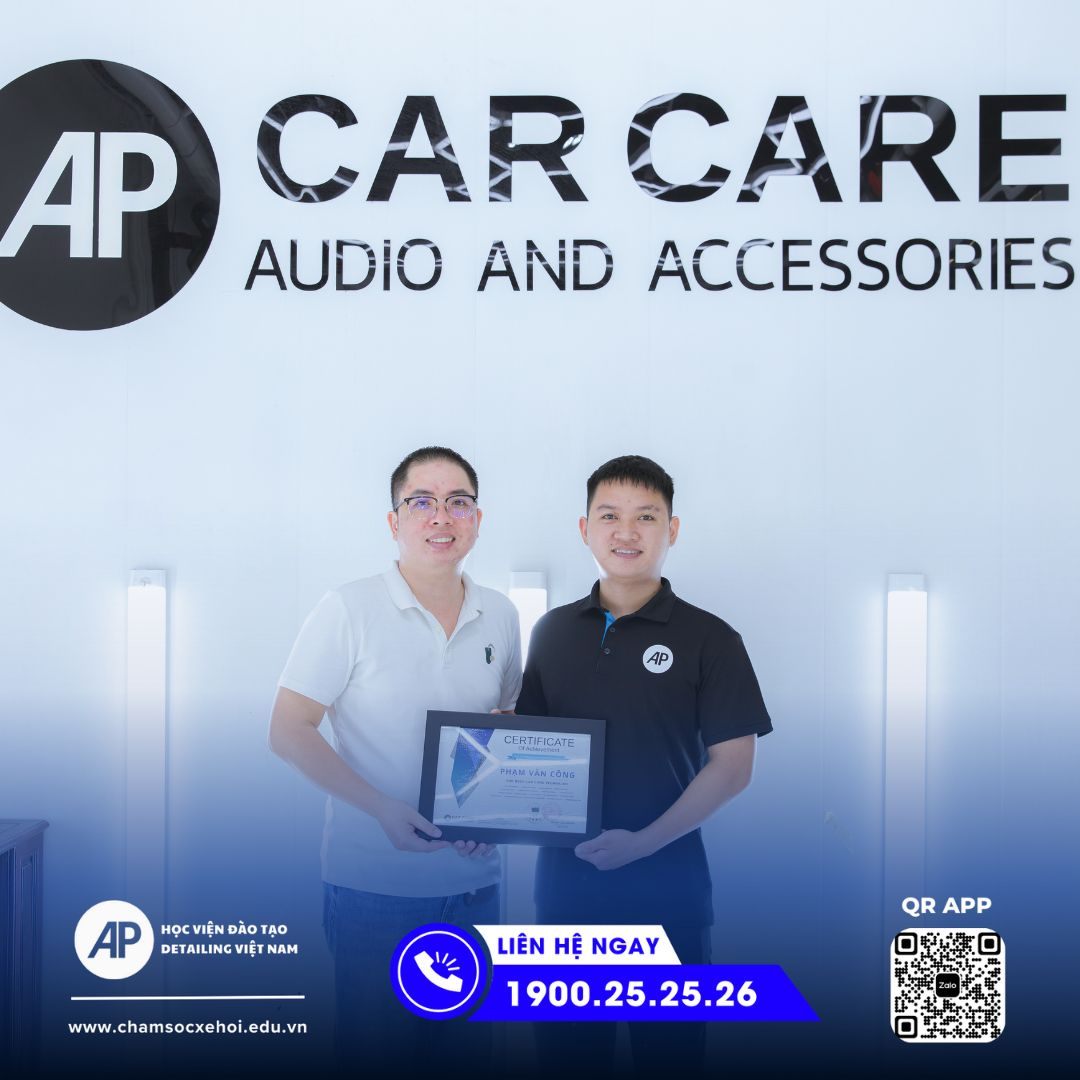 GIẢI MÃ LỘ TRÌNH HỌC – LÀM TẠI HỌC VIỆN DETAILING VIỆT NAM 🚗✨