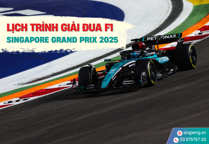 LỊCH TRÌNH GIẢI ĐUA F1 SINGAPORE GRAND PRIX 2025
