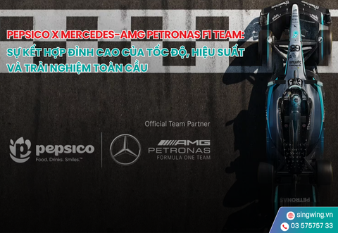 PEPSICO & MERCEDES-AMG PETRONAS F1 TEAM: SỰ KẾT HỢP ĐỈNH CAO CỦA TỐC ĐỘ, HIỆU SUẤT VÀ TRẢI NGHIỆM TOÀN CẦU