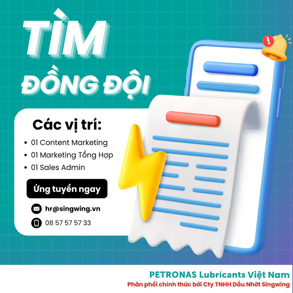 THÔNG BÁO TUYỂN DỤNG NHIỀU VỊ TRÍ