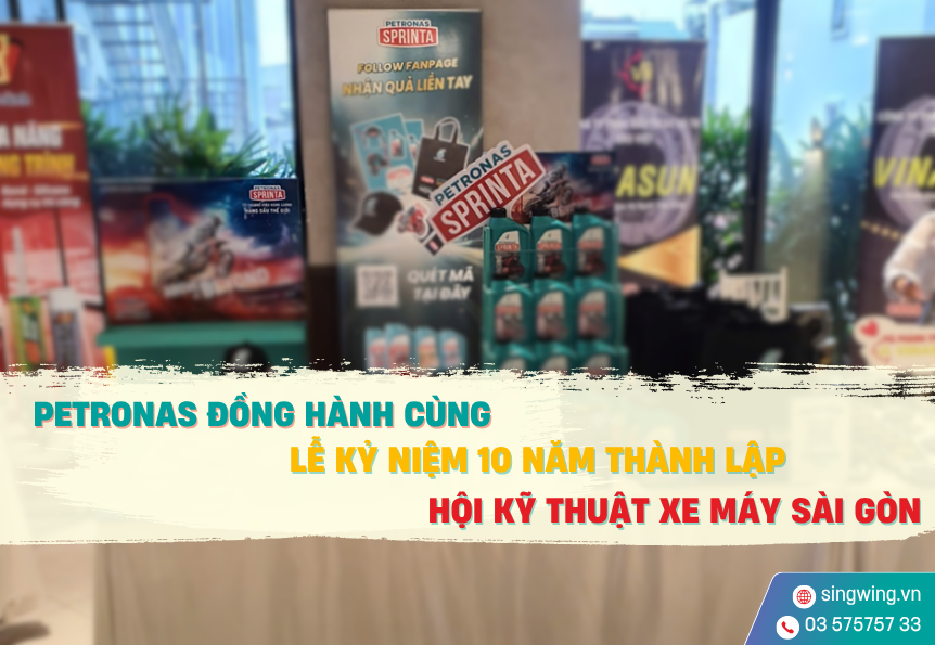 PETRONAS Đồng Hành Cùng Lễ Kỷ Niệm 10 Năm Thành Lập HỘI KỸ THUẬT XE MÁY SÀI GÒN