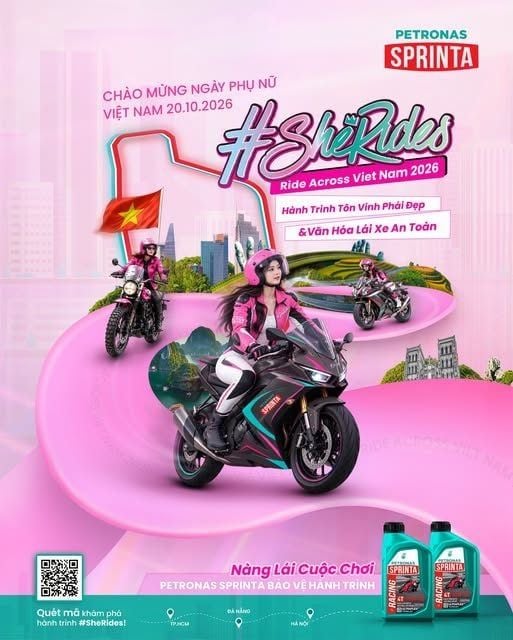 #SheRides RIDE ACROSS VIETNAM 2026 – HÀNH TRÌNH CÙNG CÁC NỮ BIKER