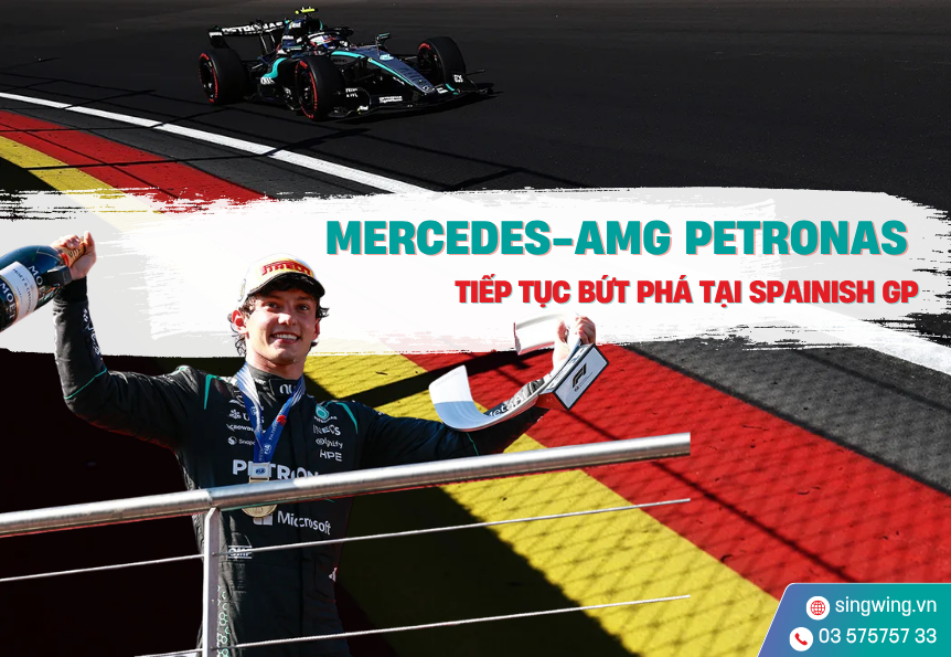 MERCEDES-AMG PETRONAS TIẾP TỤC BỨT PHÁ TẠI SPAINISH GP
