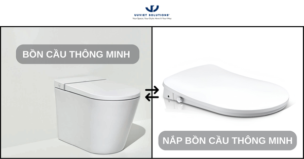 NÊN CHỌN BỒN CẦU THÔNG MINH HAY NẮP BỒN CẦU THÔNG MINH?