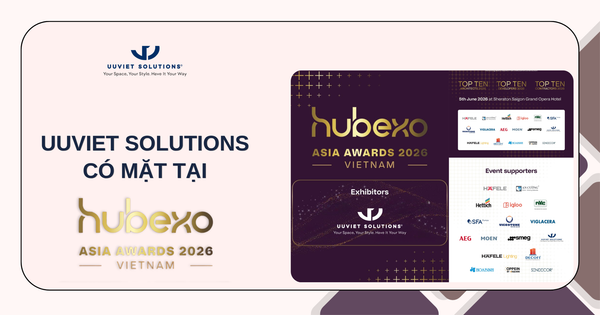 UUVIET SOLUTIONS CÓ MẶT TẠI HUBEXO ASIA AWARDS 2026