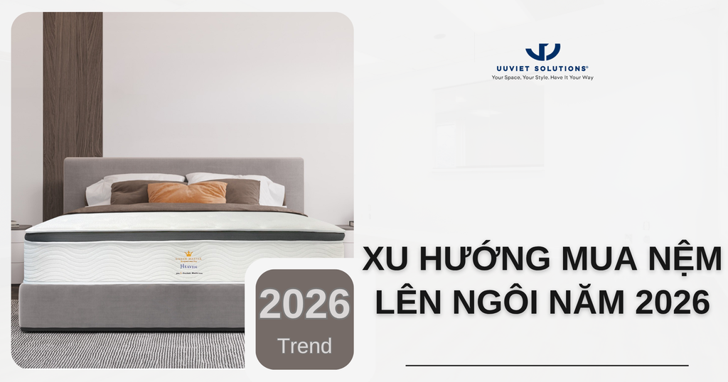 XU HƯỚNG MUA NỆM LÊN NGÔI NĂM 2026