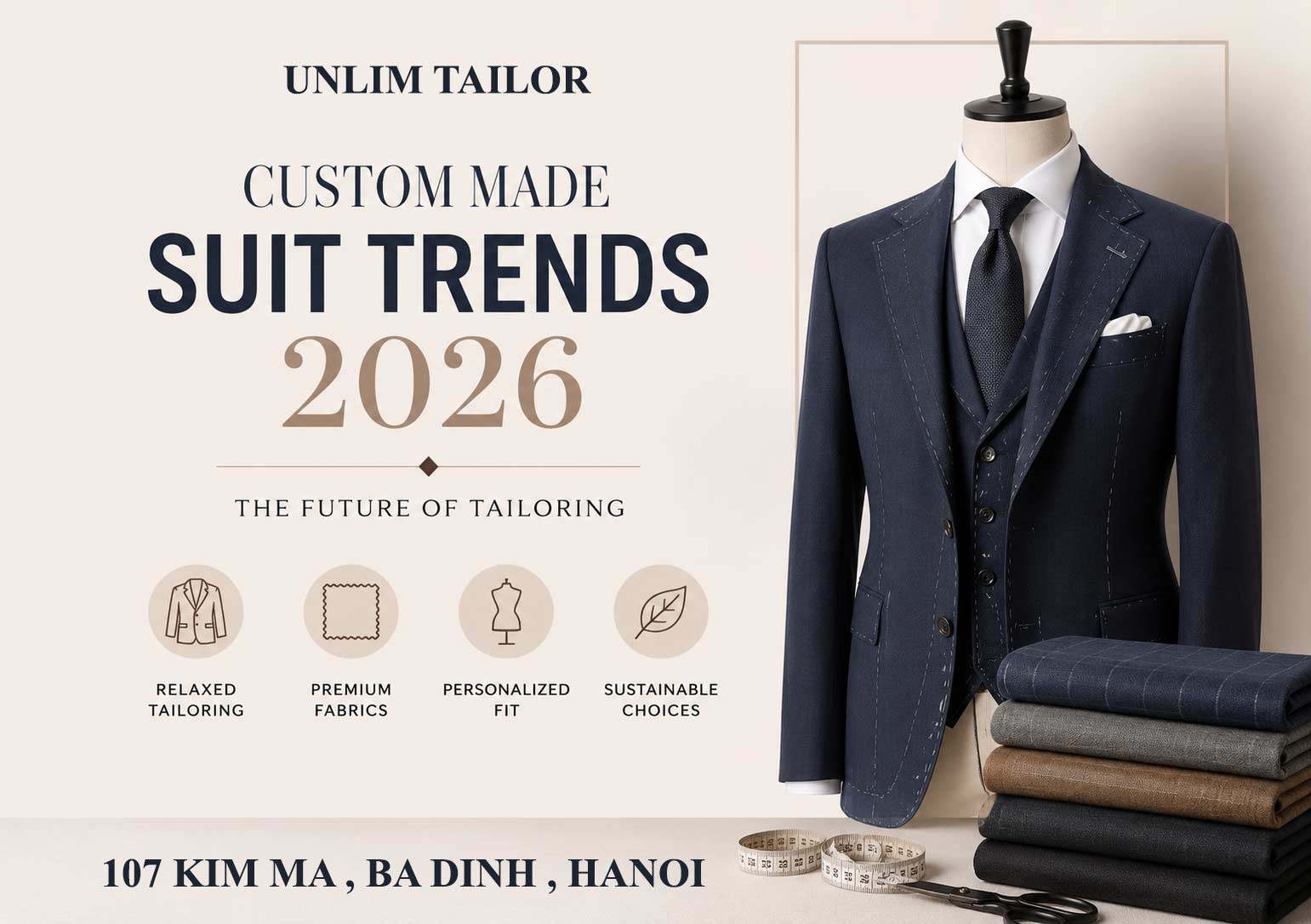 Custom Made Suit Trends 2026