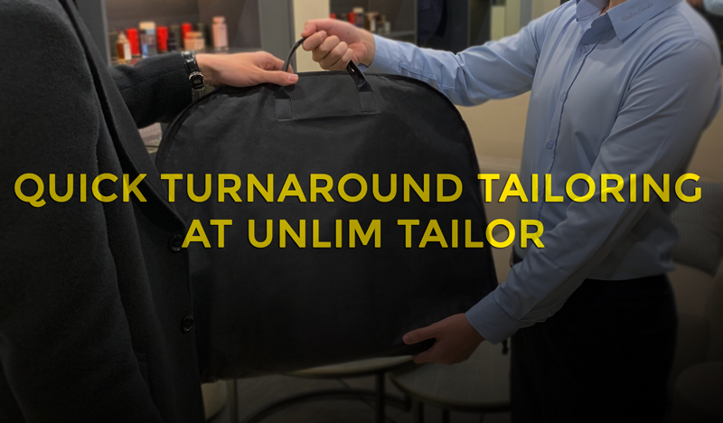 Quick Turnaround Tailoring at UNLIM TAILOR, 107 Kim Ma Street, Hanoi.