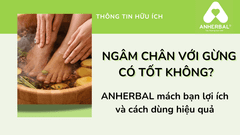 Ngâm chân với gừng có tốt không? Lợi ích và cách dùng hiệu quả