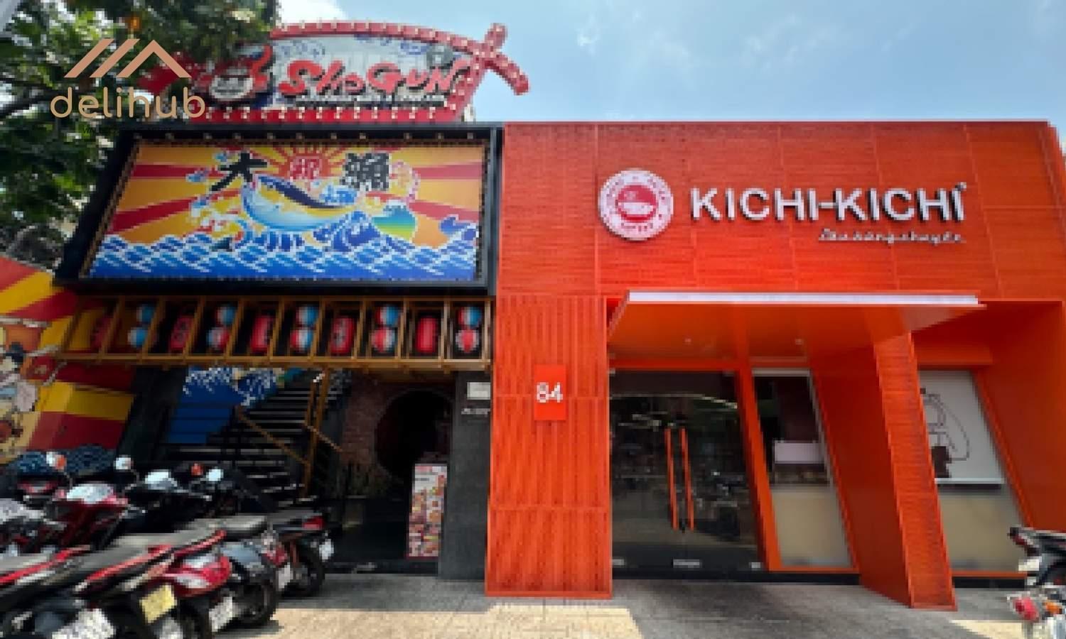 Sơn hiệu ứng ngành F&B: Dự án Lẩu băng chuyền Kichi Kichi