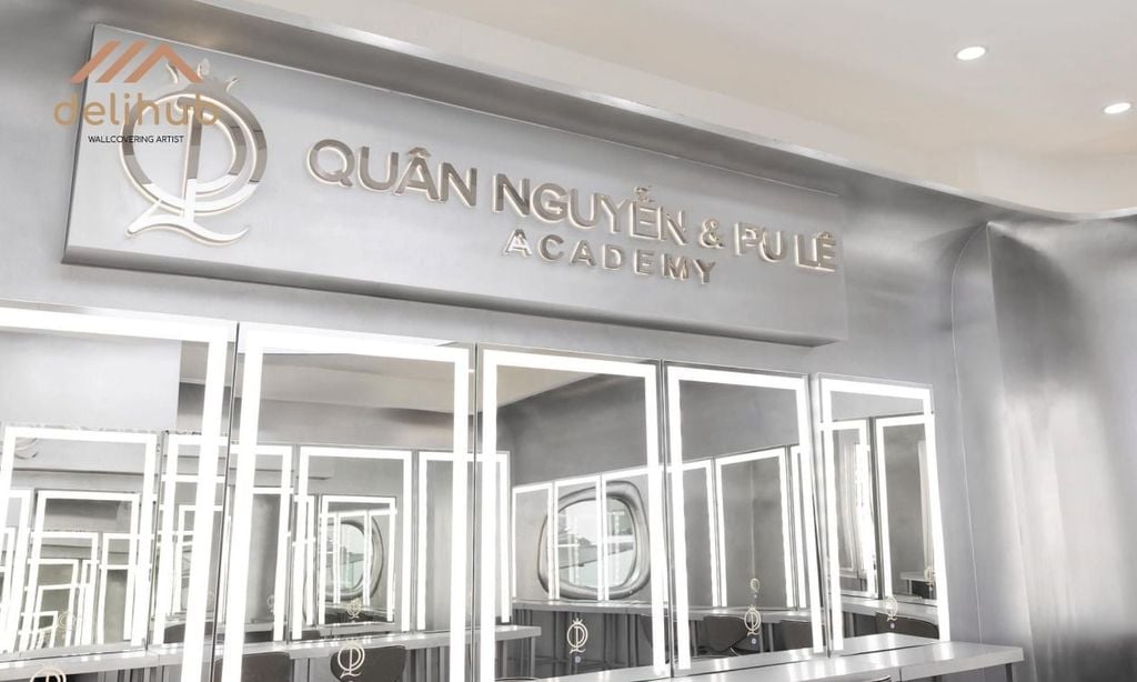 Sơn hiệu ứng lĩnh vực Beauty: Dự án Quân Nguyễn & Pu Lê Academy