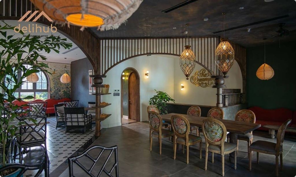 Sơn hiệu ứng ngành F&B: Dự án The Dreamers Bakery