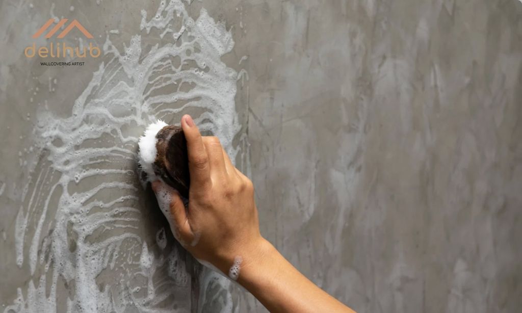 Hướng dẫn bảo dưỡng và vệ sinh bề mặt sơn hiệu ứng đúng cách