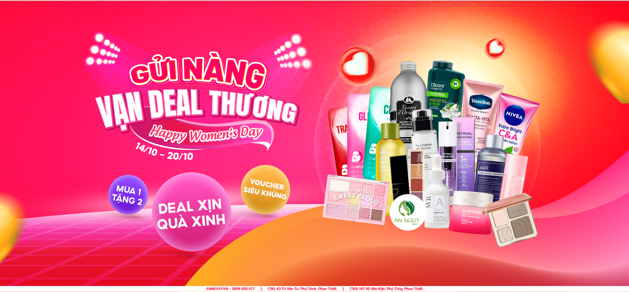 HAPPY WOMEN'S DAY - GỬI NÀNG VẠN DEAL THƯƠNG 💝