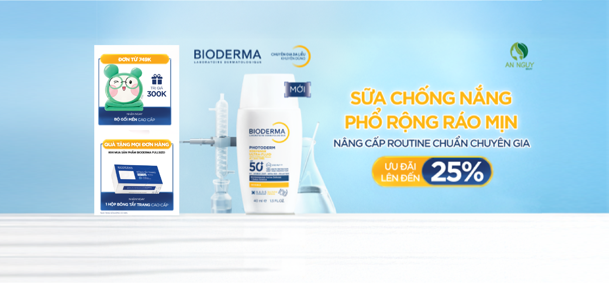 ☀️ RA MẮT “SỮA CHỐNG NẮNG PHỔ RỘNG” – BIODERMA PHOTODERM XDEFENSE ULTRA-FLUID SPF50+ PA++++☀️