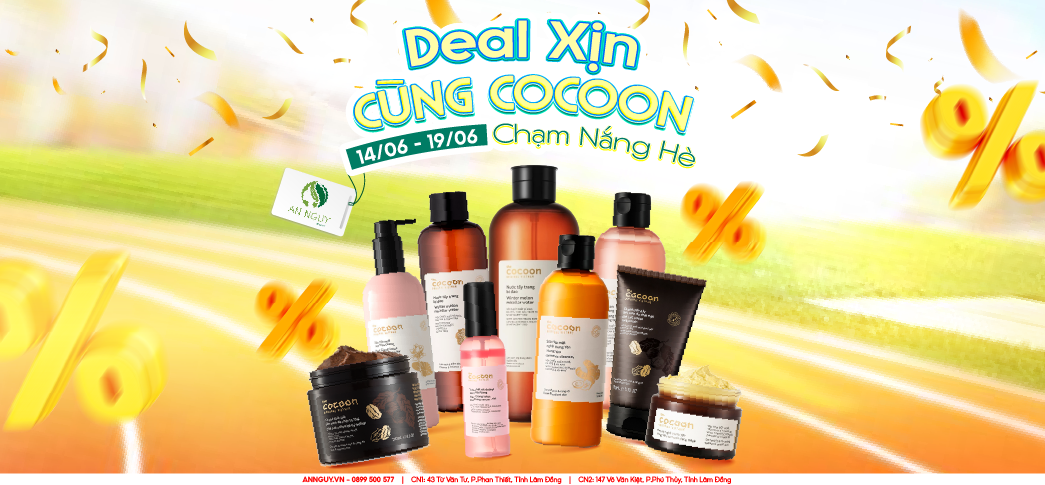 💥DEAL XỊN CÙNG COCOON - CHẠM NẮNG HÈ ☀️