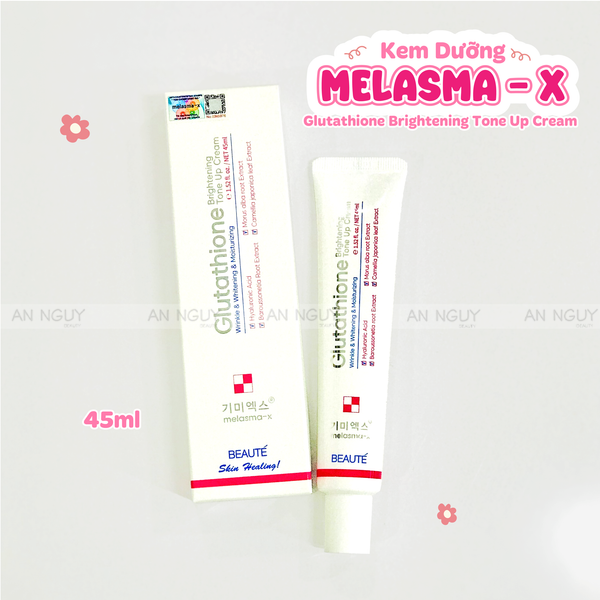 Kem Dưỡng Melasma-X Beauté Glutathione Brightening Tone Up Cream Trắng Da,  Chống Lão Hóa 45mlKem Dưỡng Beauté Glutathione Brightening Tone Up Cream  Trắng Da, Chống – annguy.beauty