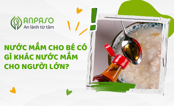 Nước mắm cho bé có gì khác nước mắm cho người lớn?