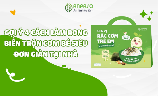 Gợi ý 4 cách làm rong biển trộn cơm bé siêu đơn giản tại nhà