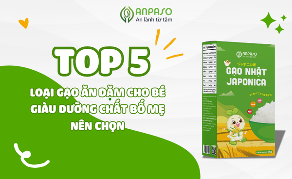 Top 5 loại gạo ăn dặm cho bé giàu dưỡng chất bố mẹ nên chọn