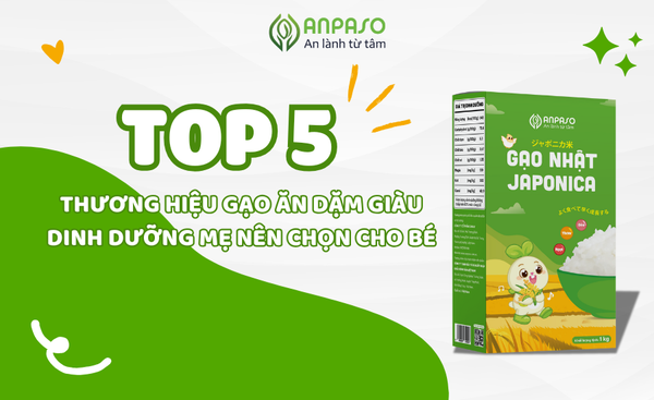 Top 5 thương hiệu gạo ăn dặm cho bé được nhiều mẹ tin dùng